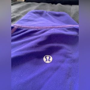 Lululemon Dark periwinkle long sleeved quarter zip